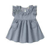 QUINCY MAE Sophie Dress Chambray