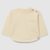 SNUG Long Sleeve Top + Plaid Pants - Cream/Brown