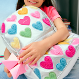 State Bag Kane Backpack - Happy Fuzzy Hearts