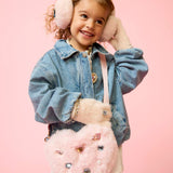 Cotton Candy Heart Bag