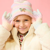 Super Smalls Pastel Rainbow Beanie