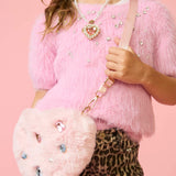 Cotton Candy Heart Bag