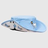 Goat USA Bucket Hat (Carolina Blue)