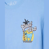 GOAT USA Kids' Surf & Palm T-Shirt