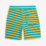 Appaman Bigfoot White Tee & Sunrise Stripe Preston Shorts