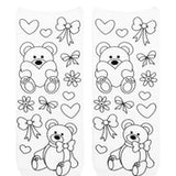 Living Royal Teddy Love Coloring Socks