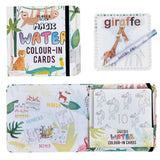 Floss & Rock Magic Water Color-In Cards Jungle