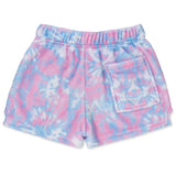 Iscream Tie Dye Smile Plush Shorts