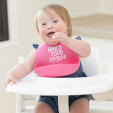 Bella Tunno Hello Food I Love You Wonder Bib