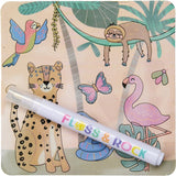 Floss & Rock Magic Water Color-In Cards Jungle