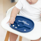 Bella Tunno Clean Plate Club Wonder Plate (Blue)