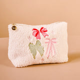 The Darling Effect Teddy Pouch - Bow Affair