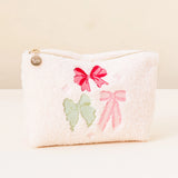 The Darling Effect Teddy Pouch - Bow Affair