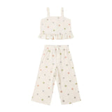 Rylee + Cru Kayli Set Embroidered Daisies