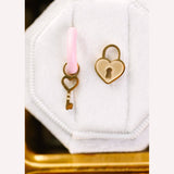 Heart Locket & Key Charms