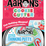 Crazy Aaron's Cookie Cutter Full Size 4" Thinking Putty Tin