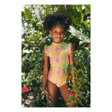 Pepita & Me Alisson One Piece Hibiscus - Amarillo Shine