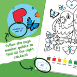 Peaceable Kingdom Animal Sticker Activity Book