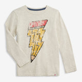 Appaman Graphic Long Sleeve Tee - Cloud Heather