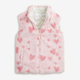 Appaman Girls Reversible Vest - Heart Cloud