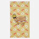 GOAT USA Breakfast Beach Towel