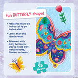 Peaceable Kingdom Floor Puzzle: Butterfly