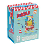 Floss & Rock 12pc Shaped Puzzle - Construction
