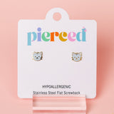 Pierced Co. Gray Cat