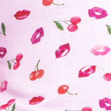 Preppy Goose Cherry and Lips Pajama Set