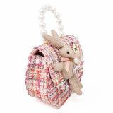 Puttisu Crossbody Bag - Bunny Belle: Strawberry-pop