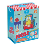 Floss & Rock 12pc Shaped Puzzle - Construction