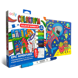 OOLY Colortopia Color By Number Paint Marker Kit - Epic Adventure