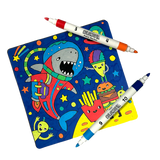 OOLY Colortopia Color By Number Paint Marker Kit - Epic Adventure