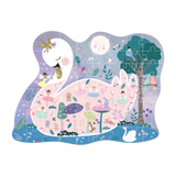 Floss & Rock 60pc Shaped Puzzle - Enchanted
