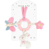 Mon Ami Bunny & Friends/Pink RIng Activity Toy