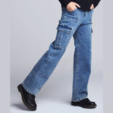Appaman Christa Denim Cargo - Cambridge Wash