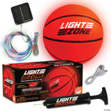 Mindware Light Zone Glow Basketball w Bonus Hoop Lights