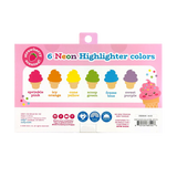 OOLY Sweet Scoops Scented Neon Highlighters - Set of 6
