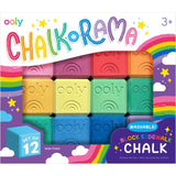 OOLY Chalk-O-Rama Block Sidewalk Chalk (set of 12)