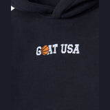 GOATUSA Kids' Basketball Billboard Hooded Sweatshirt - Black