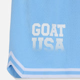 GOAT USA Kid's BIG GOAT Mesh Shorts - Carolina Blue