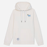 GOATUSA Kids' Drip GOAT Hooded Sweatshirt - Bone