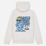 GOATUSA Kids' Drip GOAT Hooded Sweatshirt - Bone