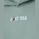 GOATUSA Kids' Football Billboard Hooded Sweatshirt - Steeped Sage