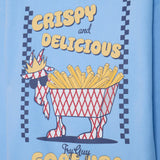 GOATUSA Kids' Fry Guy GOAT Hooded Sweatshirt - Carolina Blue