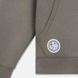 GOAT USA Kids' GOAT USA Sherpa Lined Full Zip Hoodie - Olive