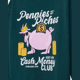 GOAT USA Kids' Pennies to Riches Hooded Sweatshirt - Sage