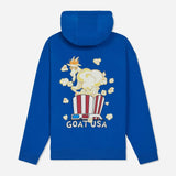GOATUSA Kids' POP GOAT Hooded Sweatshirt - Royal Blue
