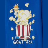 GOATUSA Kids' POP GOAT Hooded Sweatshirt - Royal Blue