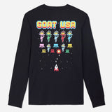 Goat USA Retro Gamer/Invaders L/S Tee
